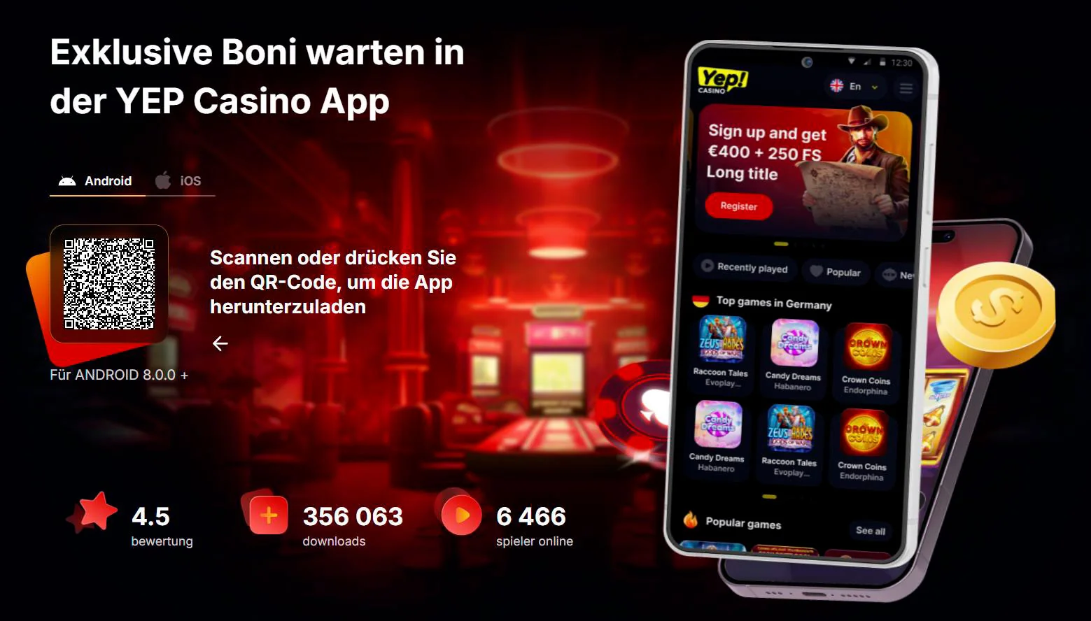 Bonus für mobile App